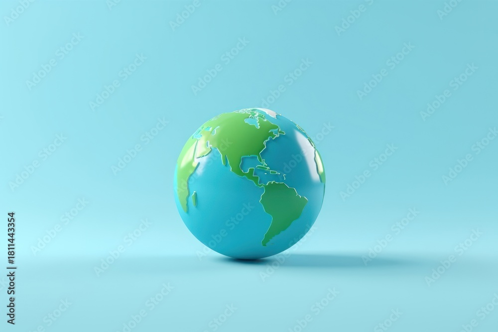 Fototapeta premium Sphere planet space earth.