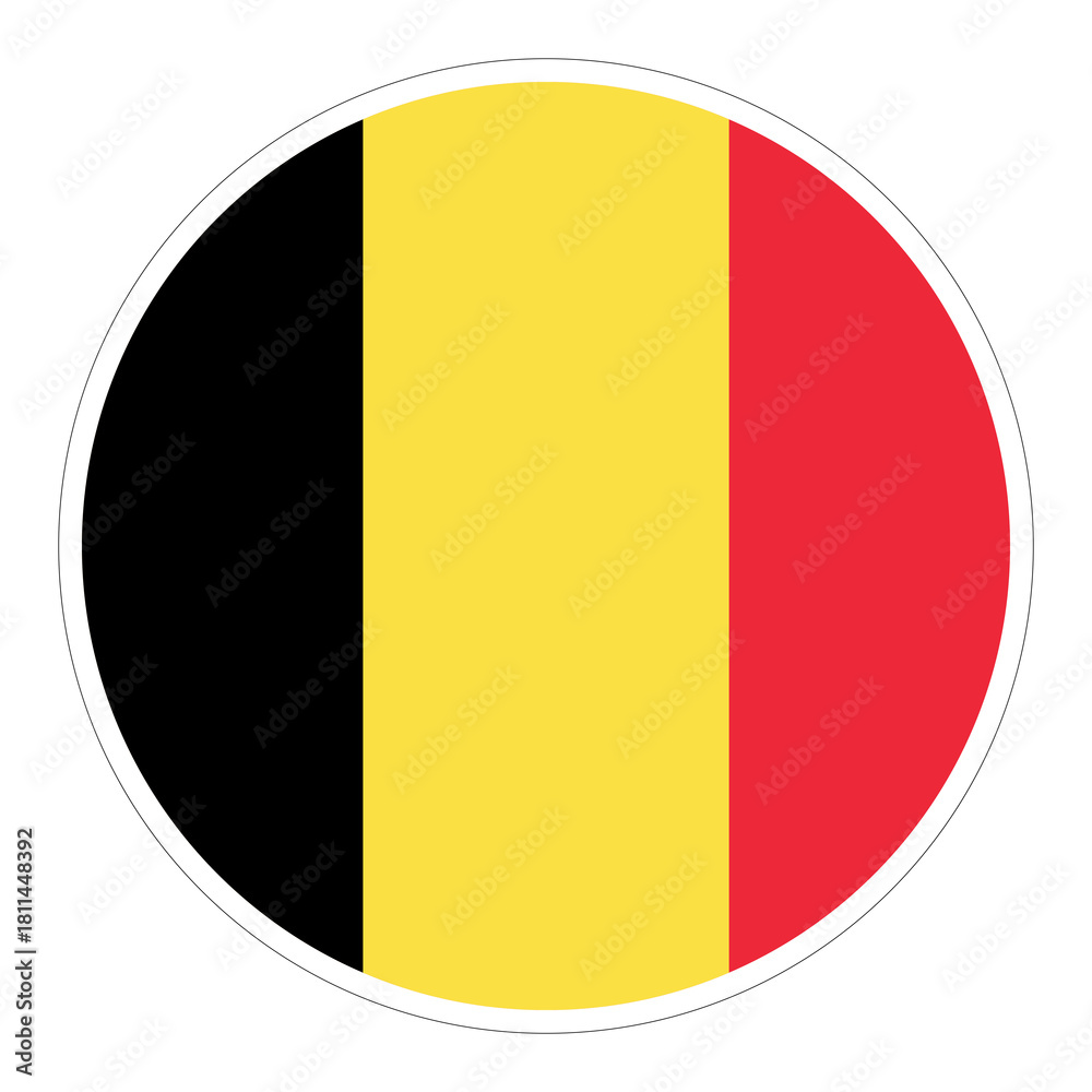 Fototapeta premium belgium flag
