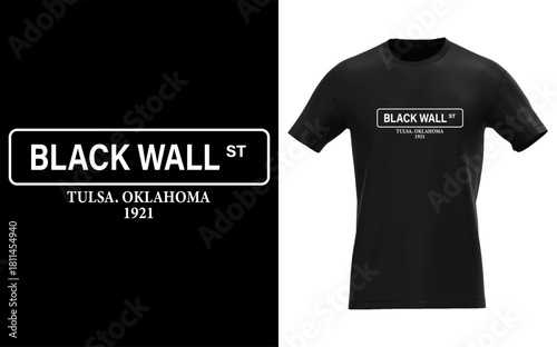 Black Wall Street Tulsa Oklahoma 1921 Black History