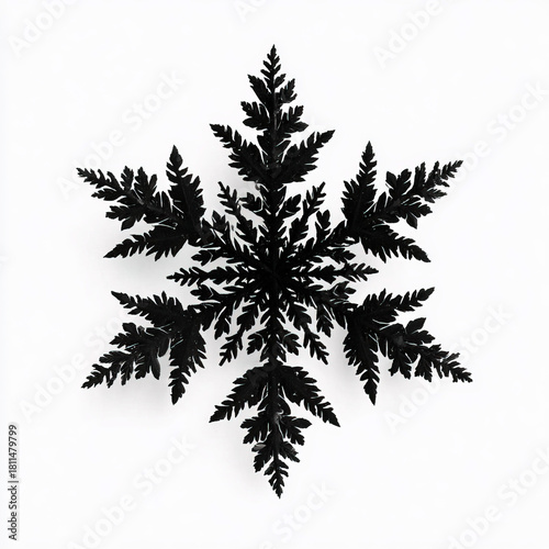 Beautiful Snowflake silhoue...