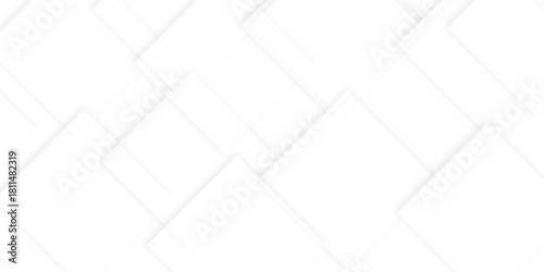 White-Gray abstract vector background. Digital technology concept. Modern transparency rectangle shapes.