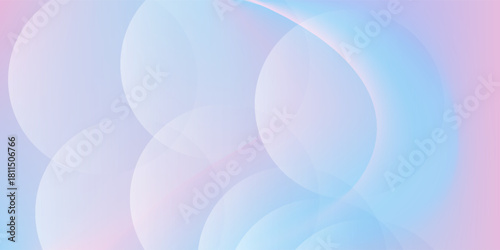 abstract background .blue and pink gradation. circle effect style. modern minimalist