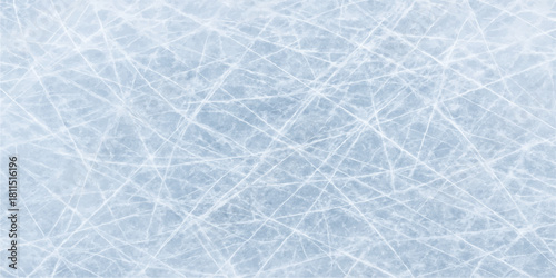 Blue ice texture pattern with abstract winter snow and frost background design