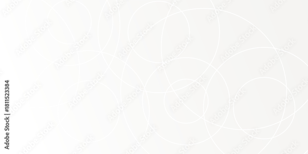 Obraz premium Modern graphic design element circles style concept for banner.