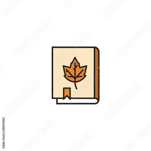 Autumn's wisdom: A journal of changing seasons and reflective thoughts captured within its pages