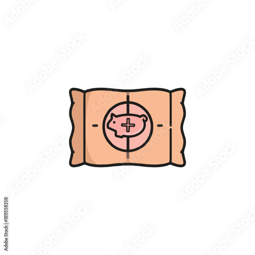 Conceptual illustration highlighting financial targets and strategic savings goals with a stylized