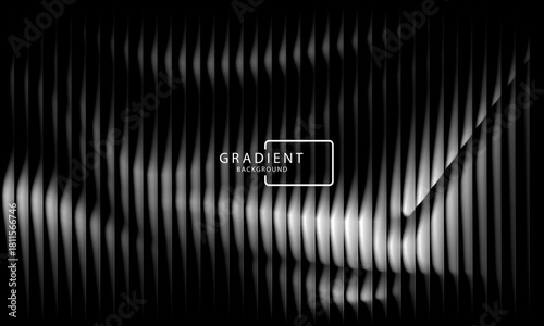 Vibrant gradient pattern with vertical glowing neon lines blending smooth and radiant colors. Minimalistic and futuristic abstract background perfect for creative digital designs. Vector illustration