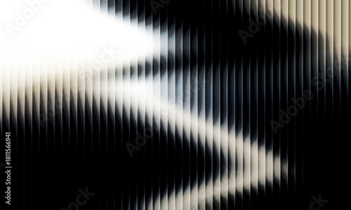 Vibrant gradient pattern with vertical glowing neon lines blending smooth and radiant colors. Minimalistic and futuristic abstract background perfect for creative digital designs. Vector illustration