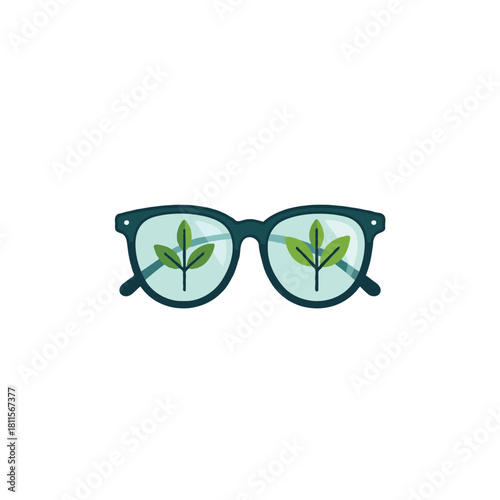 Envisioning a green future: Eco-conscious vision, optical clarity, nature's lens, environmental