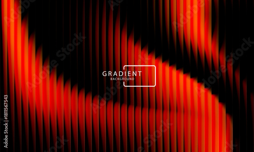 Vibrant gradient pattern with vertical glowing neon lines blending smooth and radiant colors. Minimalistic and futuristic abstract background perfect for creative digital designs. Vector illustration