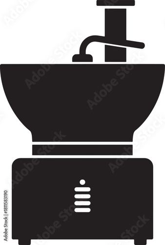 Juicer icon vector illustration for food preparation and healthy lifestyle