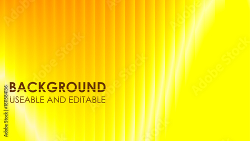 Vibrant Vertical Yellow and Orange Gradient | Abstract Sliced Sunlight Background | Modern Textured Vertical Bar Pattern | Bright Summer Heat Digital Wallpaper