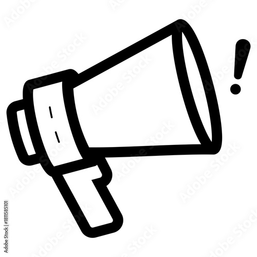 megaphone for protesting icon