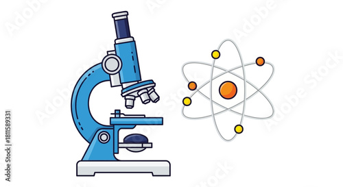 microscope in laboratory