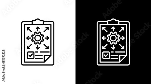 Project Scope With Icon Set Design