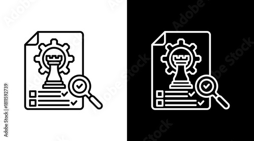 Project Analysis With Icon Set Design