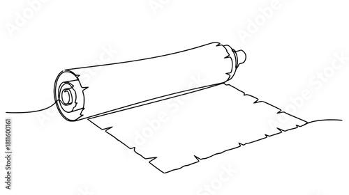 Unroll the adventure with this old parchment scroll design, perfect for adding an antique touch to your creative project or historical narrative