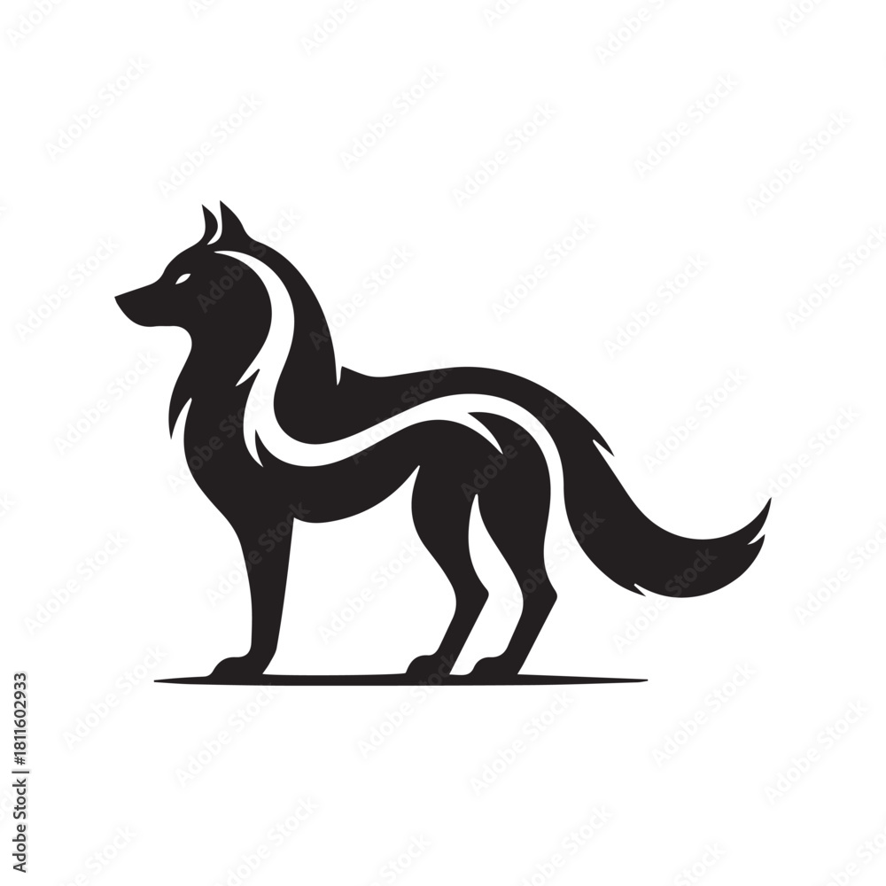 Fototapeta premium wolf vector illustration
