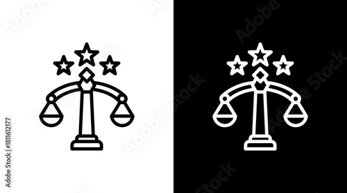 Scale With Icon Set Design