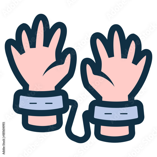 Handcuffed Hands icon