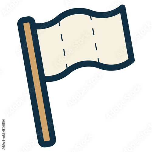 waving flag icon