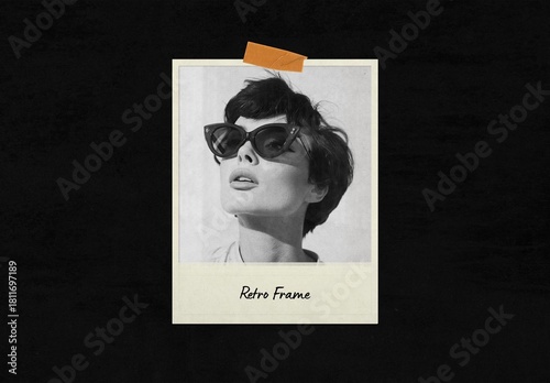 Retro Frame Mockup