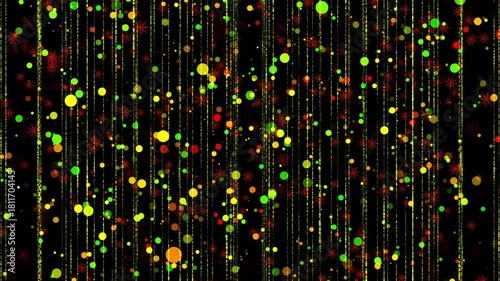 abstract background with colorful lights