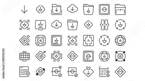 File Management Icon Kit