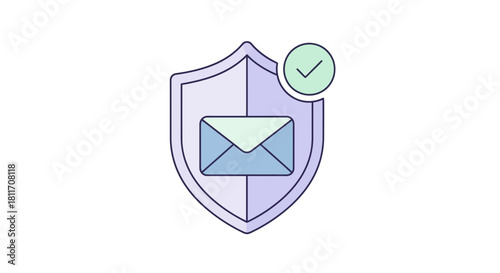 Free Download Secure Email Illustration - GFXLoad