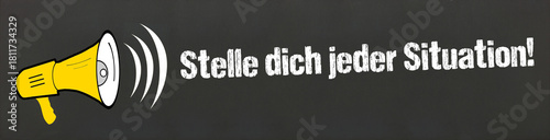 Fotografía Stelle dich jeder Situation!
