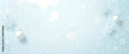 Abstract soft focus background with subtle textures and light blue tones