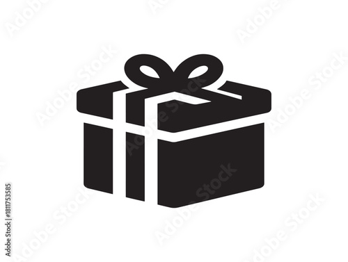 Simple gift icon vector illustration for web usage