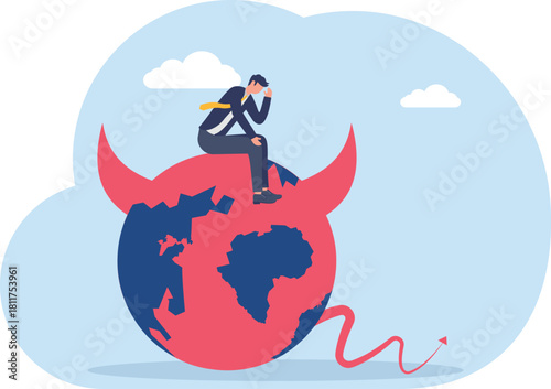  illustration of the influence of a corrupt business environment pushing towards dishonest practices
