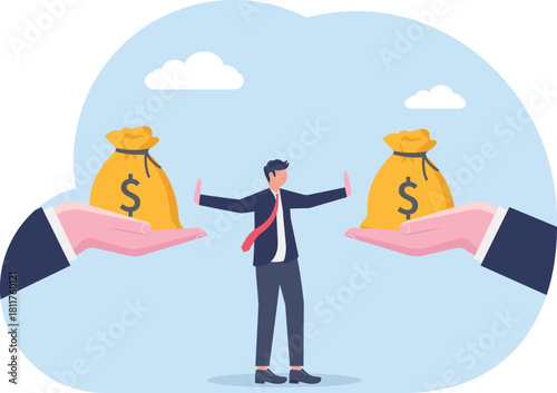  illustration of refusing to be easily satisfied with high market attention and engagement
