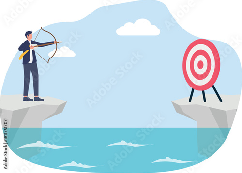 illustration of the challenge in achieving business targets
