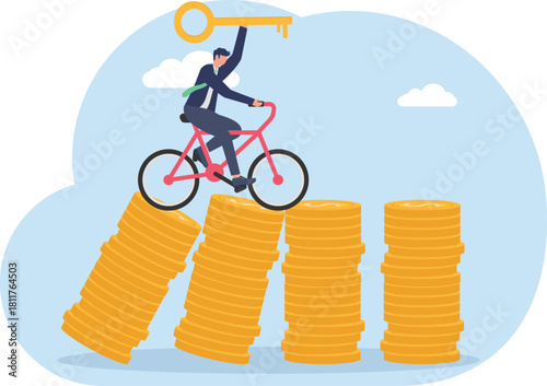 illustration of solving business problems with the right solutions
