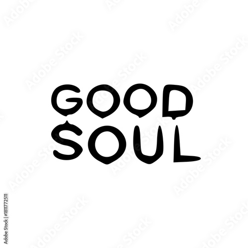 good soul text design