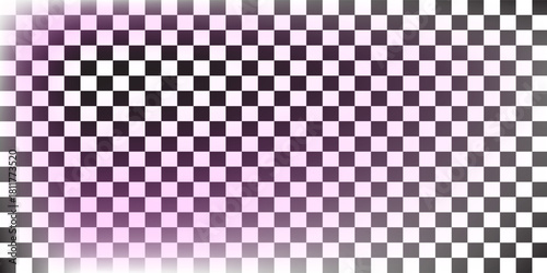 Pastel colored checked seamless banner design. Abstract digital background with various squares. Vector chaotic squares mosaic pattern. Hand drawn pixel dots, halftones, blocks. Mosaic wallpaper.