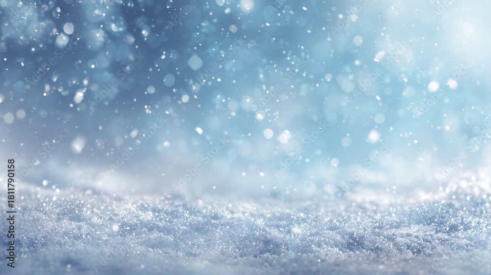 Fototapeta premium 氷と雪