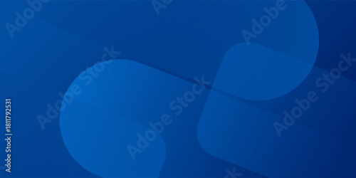 Abstract blue background with glowing geometric lines. Modern blue gradient square shape design. Futuristic technology concept. Suit for brochure, corporate, website, poster, banner, cover modern