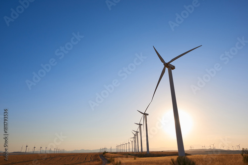 Windturbines for sustainable energy production
