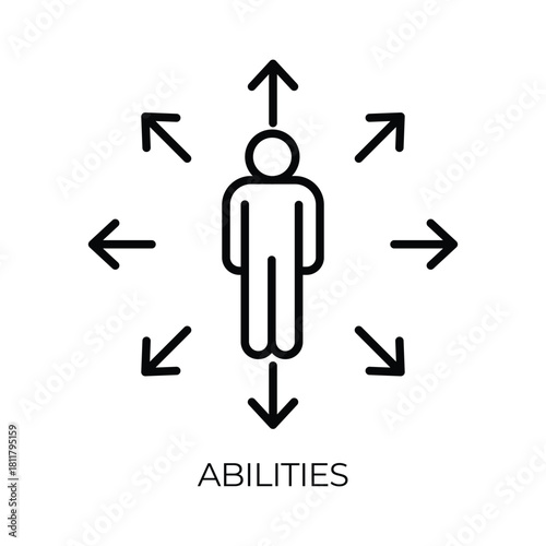 Abstract geometric shapes with vibrant color accents