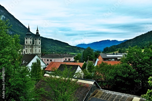 Wallpaper Mural Austrian Alps - view of the Spital am Pyhrn in Totes Gebirge Torontodigital.ca