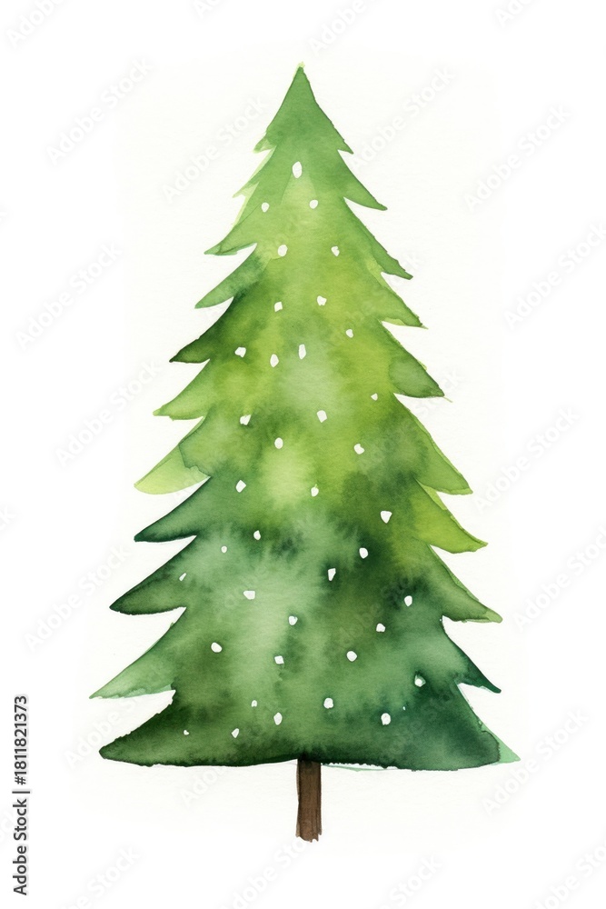 Obraz premium Christmas trees christmas plant decoration.