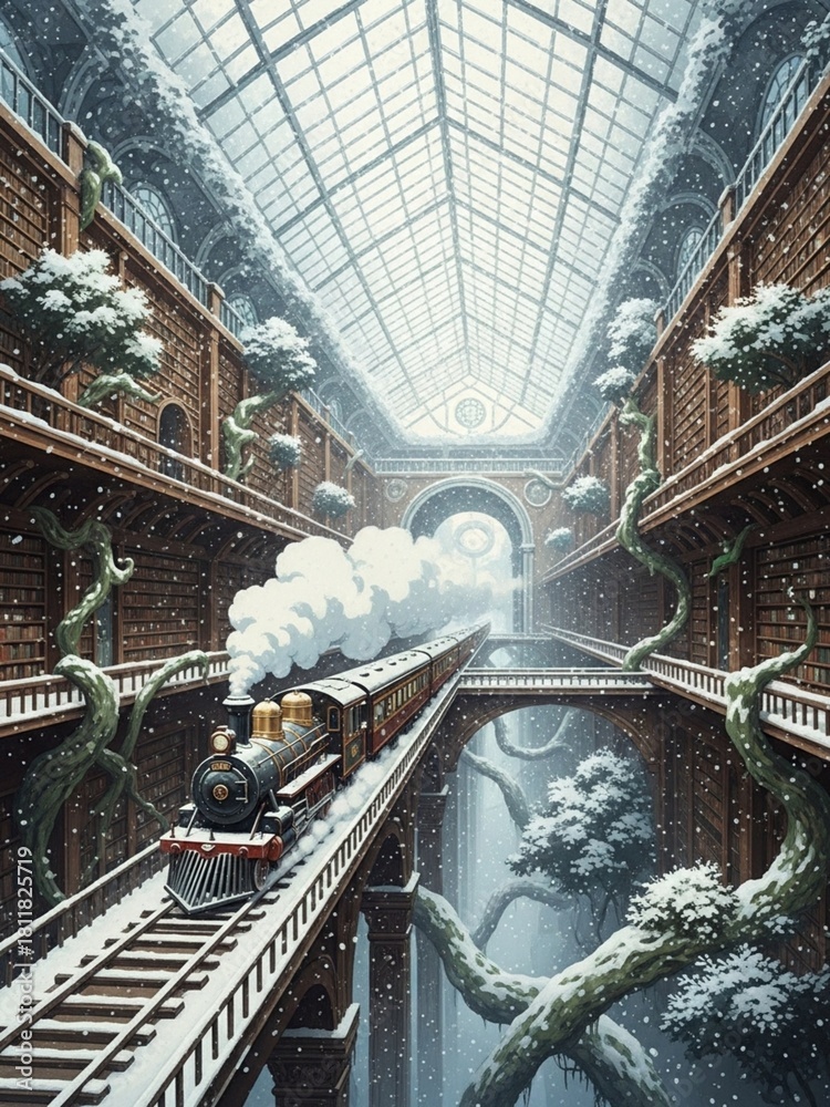 Obraz premium subway station