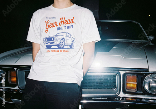 White T-shirt Mockup