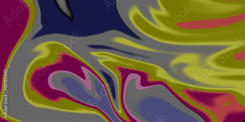 liquid abstract background with oil painting streaks and colorful abstract. colorful  ink marble texture background. Hand drawn illustration. Abstract pattern.