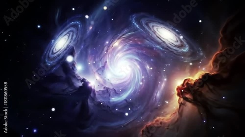 planet in space