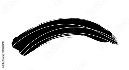 Abstract Brush Stroke Illustration with Colorful Organic Shapes for Modern Design and Creative Projects, Artistic Element for Branding, Marketing, and Presentation Backdrops, Contemporary Decorative G