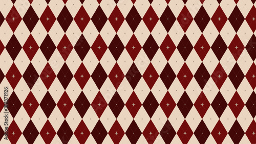 Argyle Vector Pattern. Christmas Background. Golf Textile Print. Emerald Diamonds with Gold Accent Lines. Seamless Pattern Tile. Argyle vector pattern. Argyle Seamless pattern for holidays.